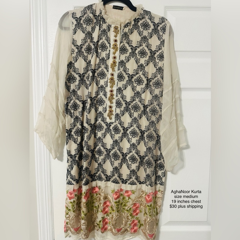 Agha Noor kurta size medium